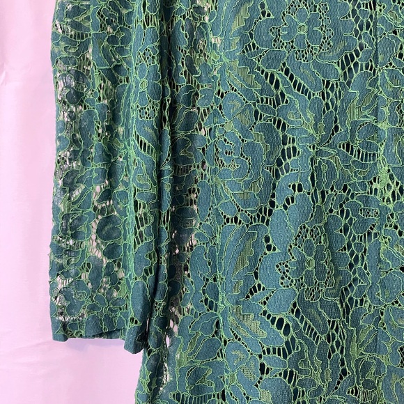 Elegant Green Lace Top - Picture 8 of 12